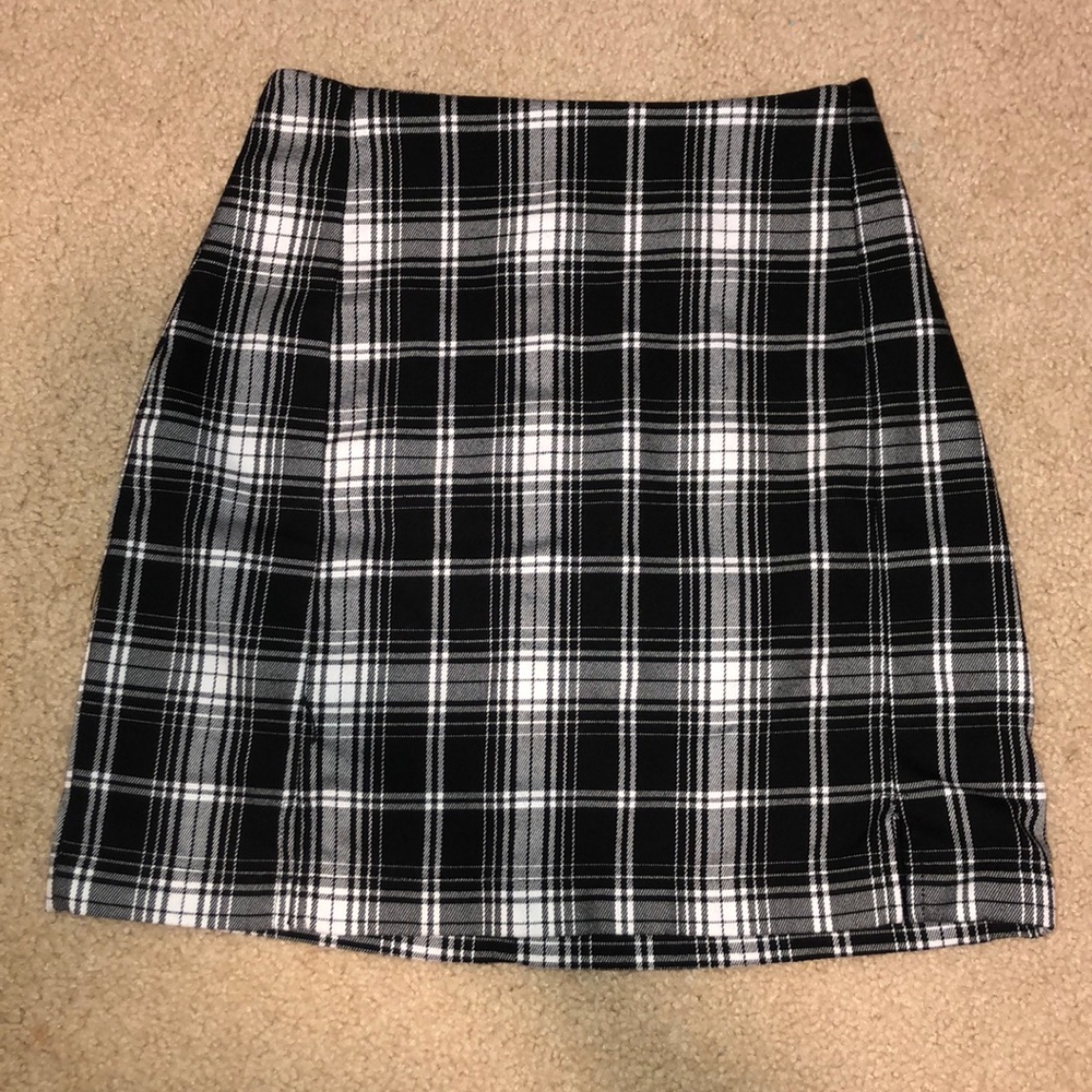 Plaid Brandy Skirt